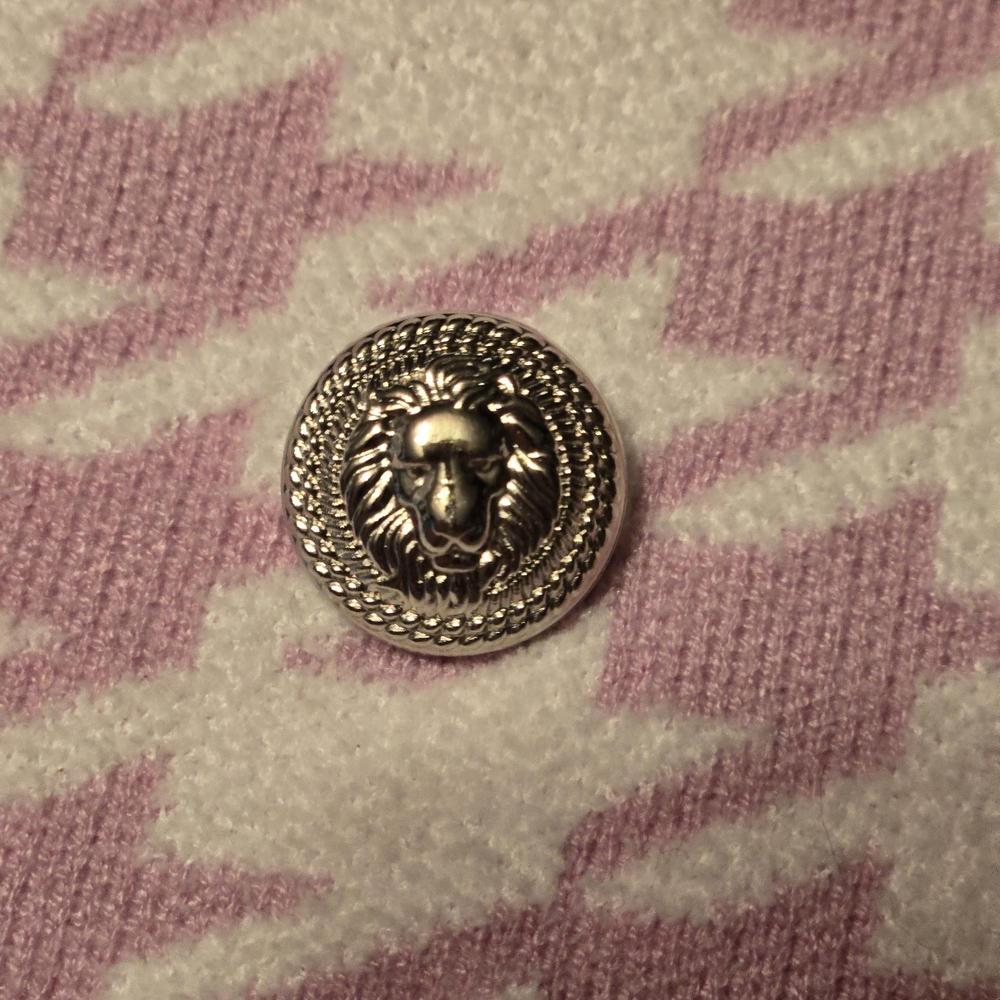 Cider Pink and White Houndstooth Dress - Picture 8 of 11